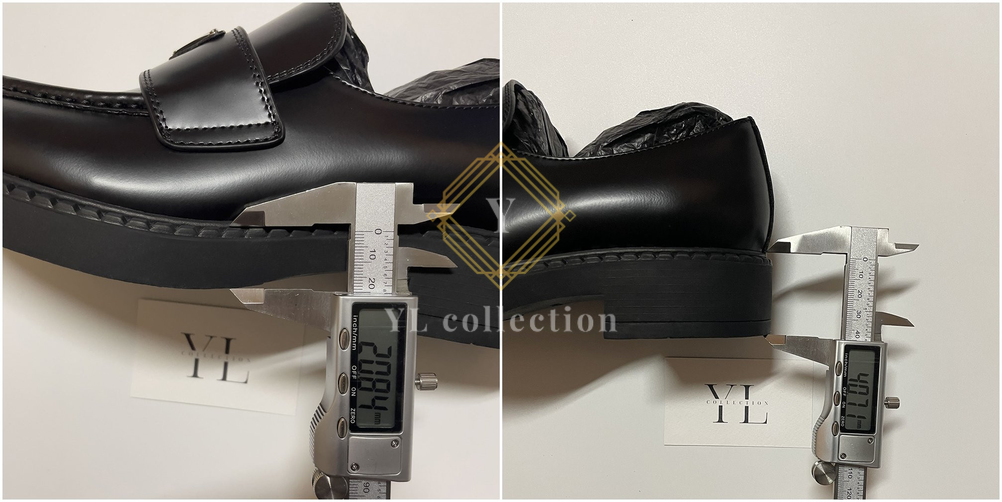 프라다 삼각로고 블랙 로퍼