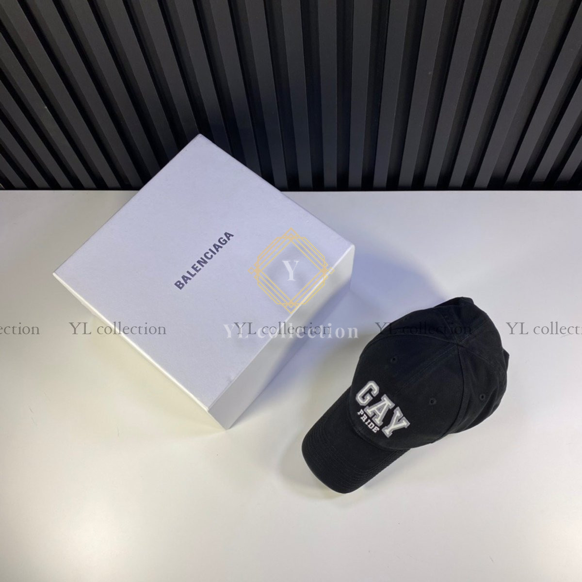 발렌시아가 GAY 프라이드 모자