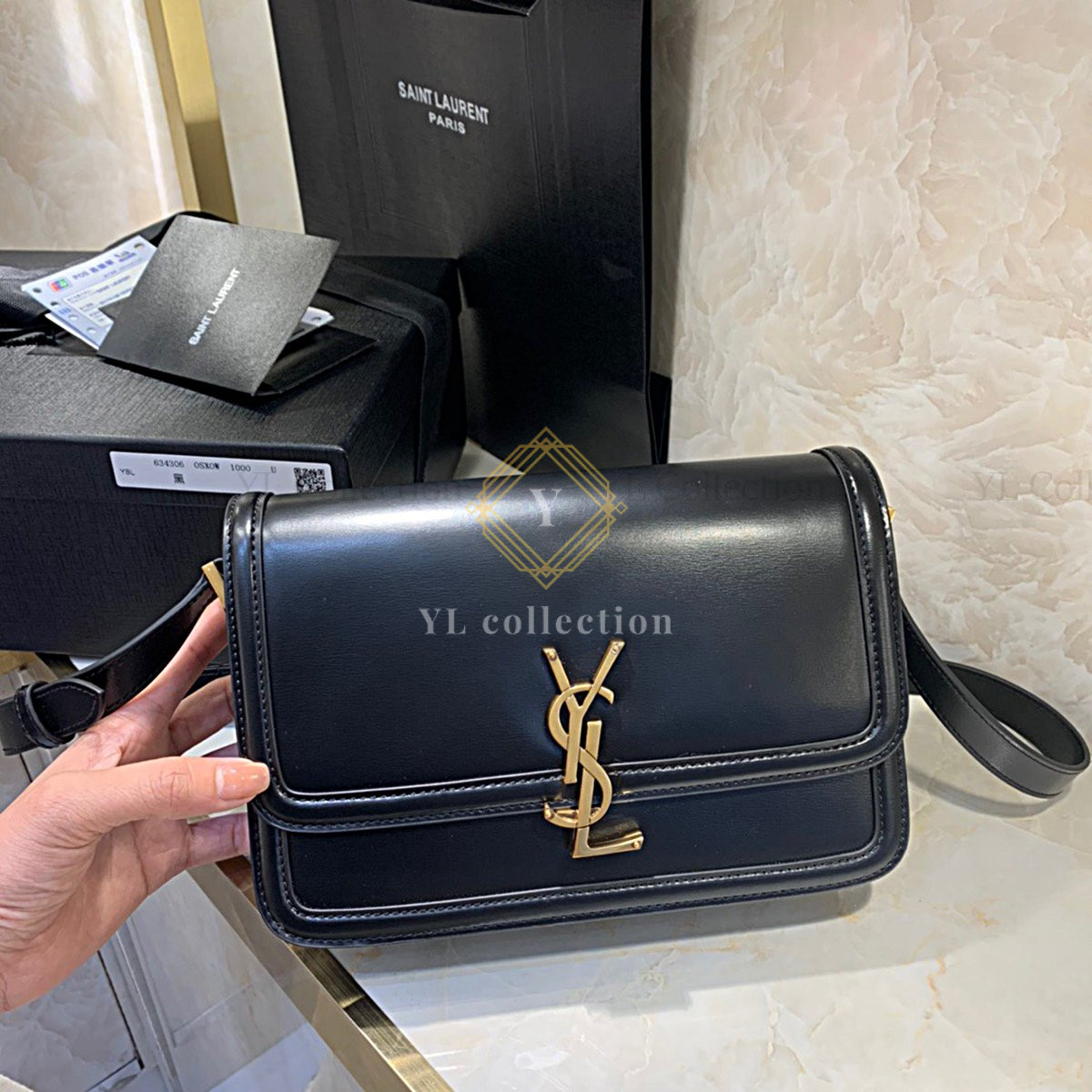 입생로랑 솔페리노 사첼 숄더백