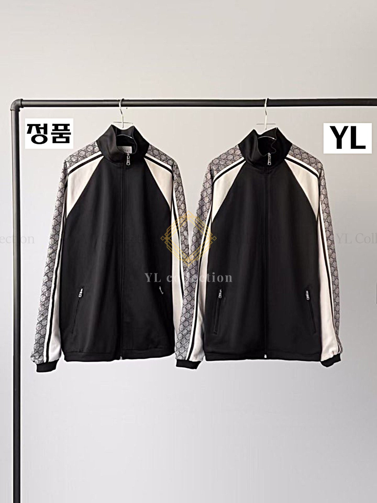 코튼 혼방 집업 자켓