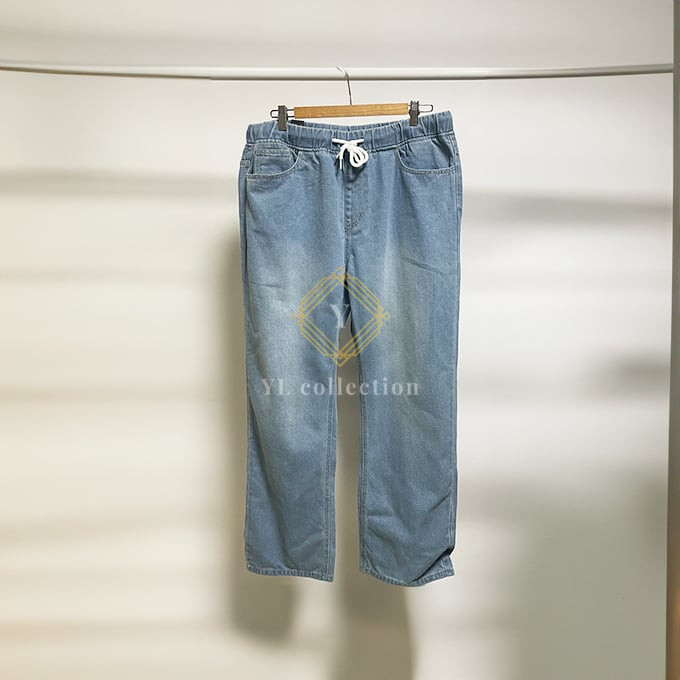 남자 밴딩 끈 팬츠