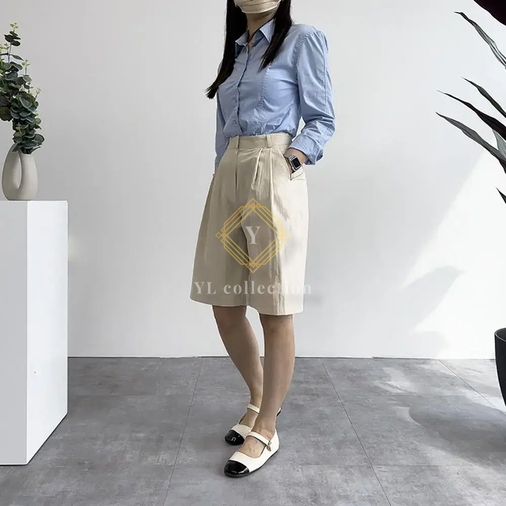 여성 버뮤다 바스락 팬츠