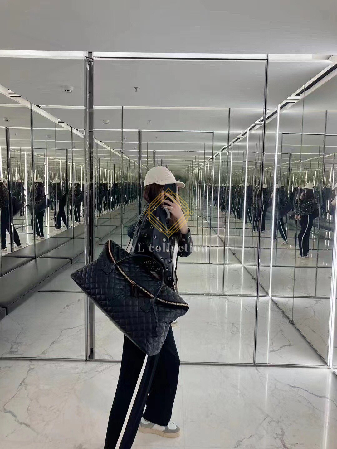 입생로랑 퀼팅 ES GIANT 더플백 트래블백