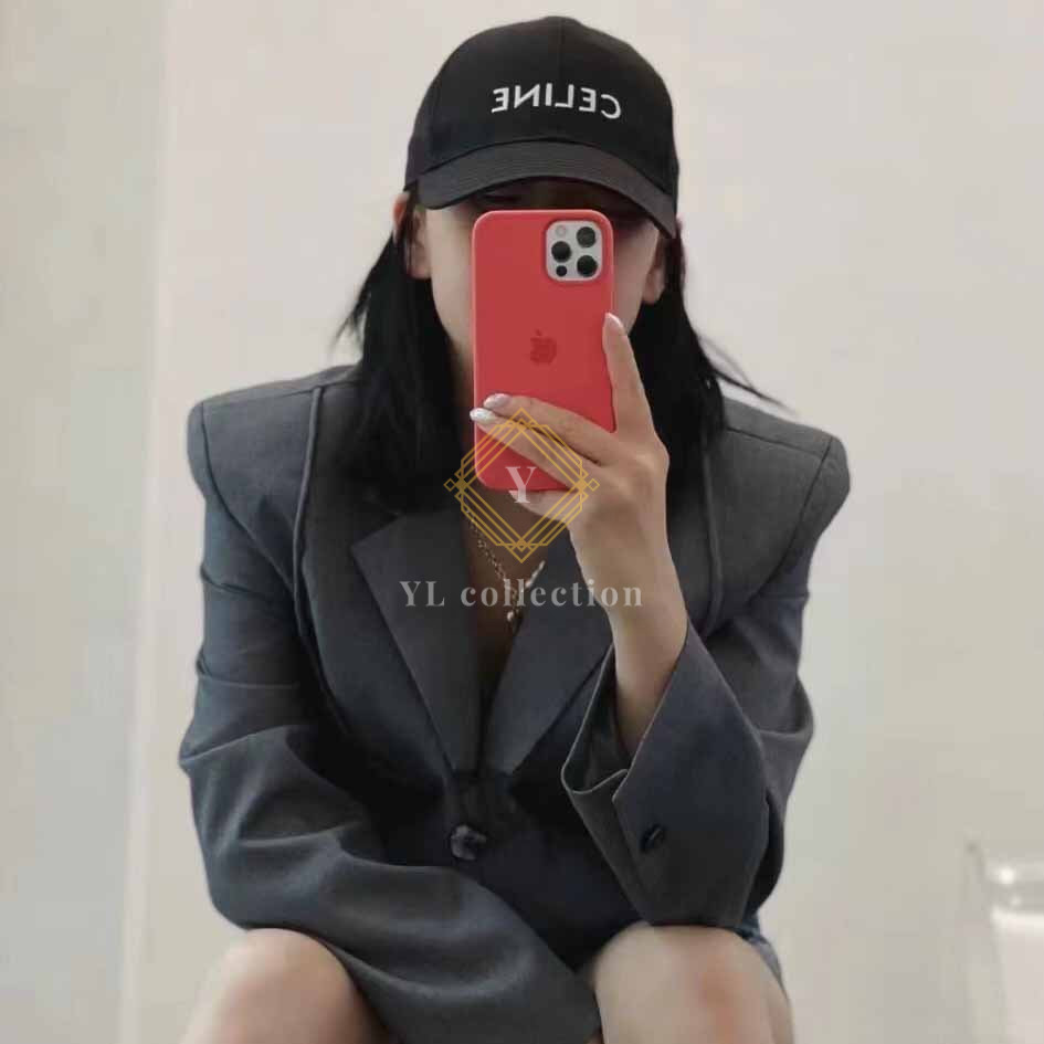 셀린느 로고 베이스볼캡 모자