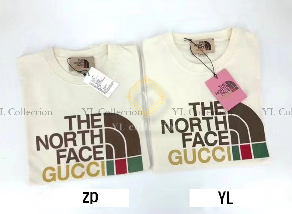 노스페이스 콜라보 반팔 티셔츠
