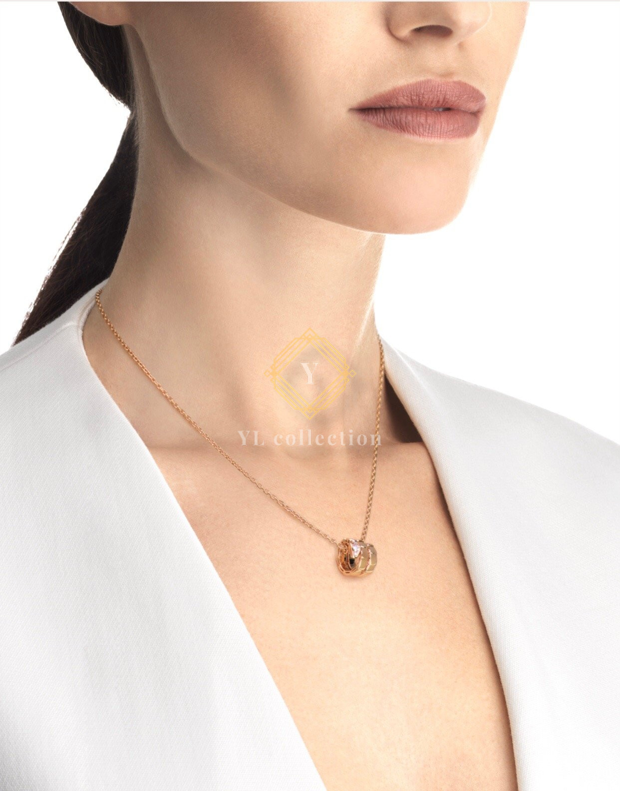 불가리 세르펜티 바이퍼 다이아 목걸이