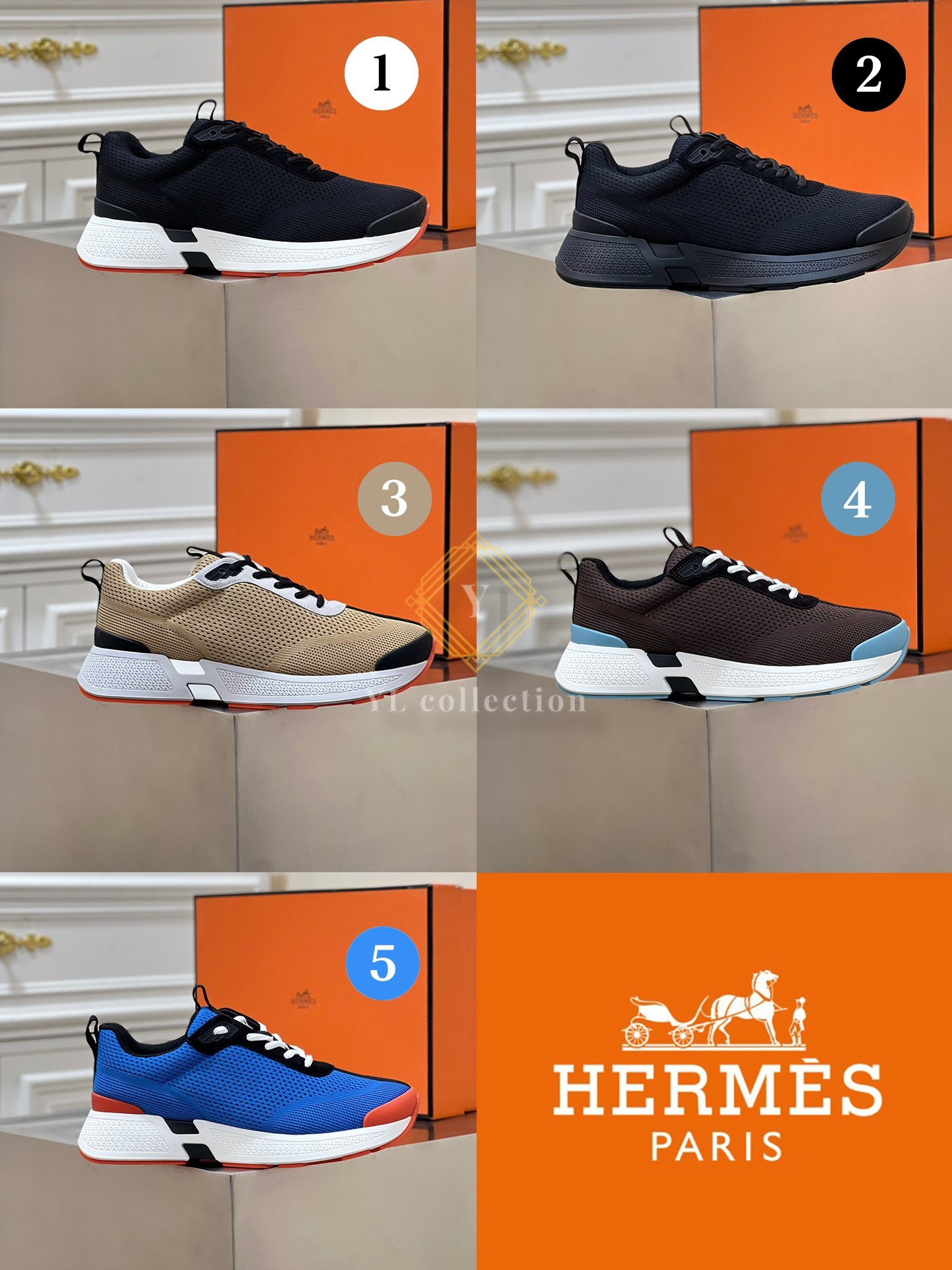 에르메스 HEROS 스니커즈