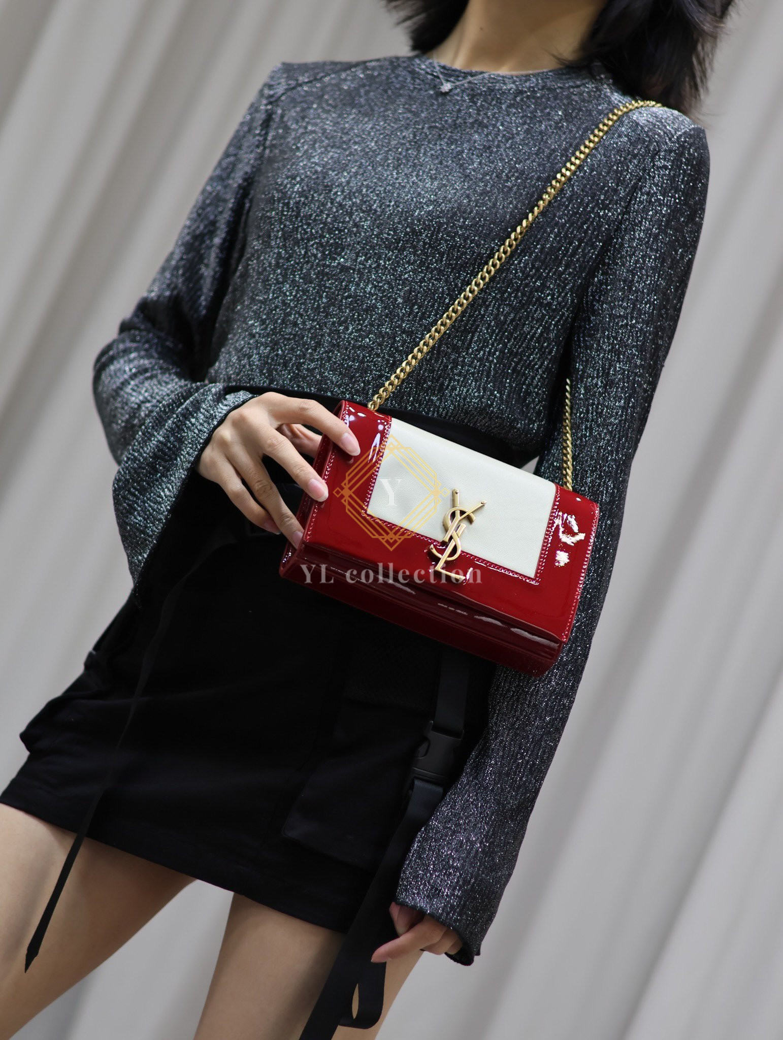 입생로랑 케이트 체인 숄더백