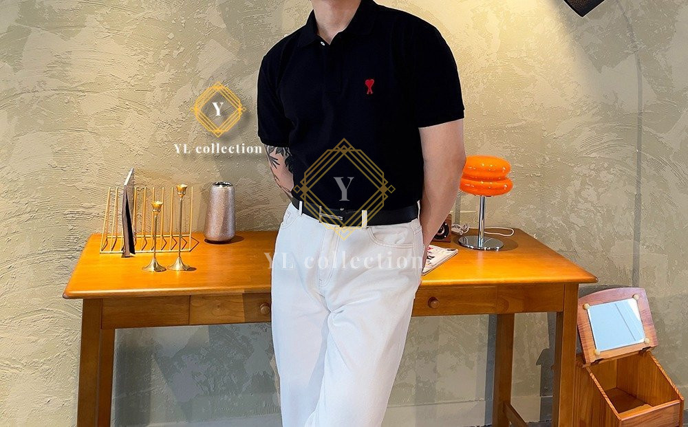 아미 스몰 하트 로고 카라티