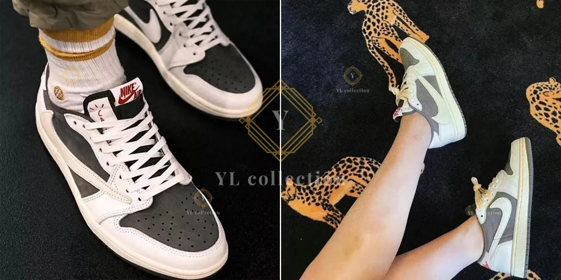 나이키 조던 1 로우 트레비스 스캇 리버스 모카