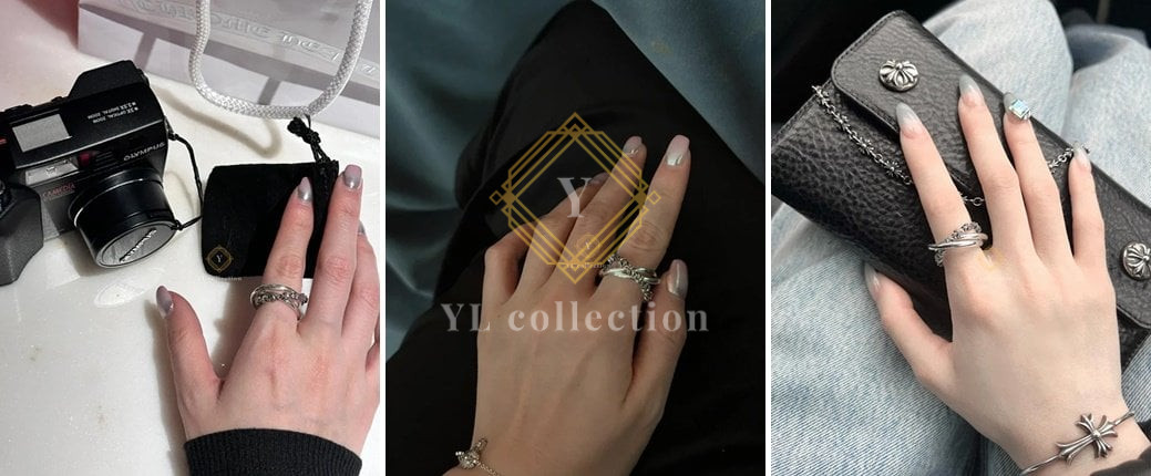 크롬하츠 타이니 E CH 트리플 링