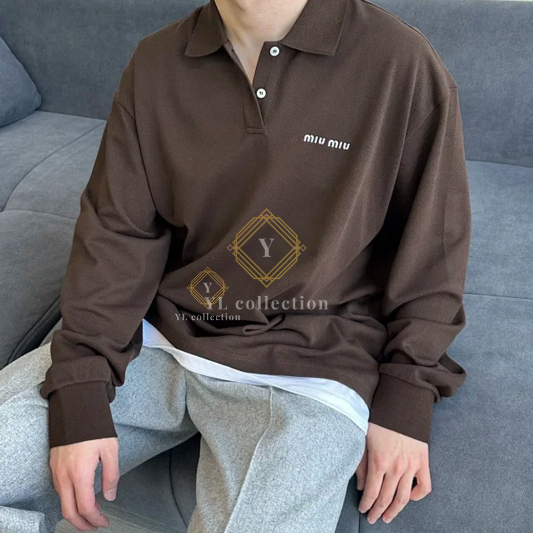 미우미우 피케 및 저지 폴로 셔츠