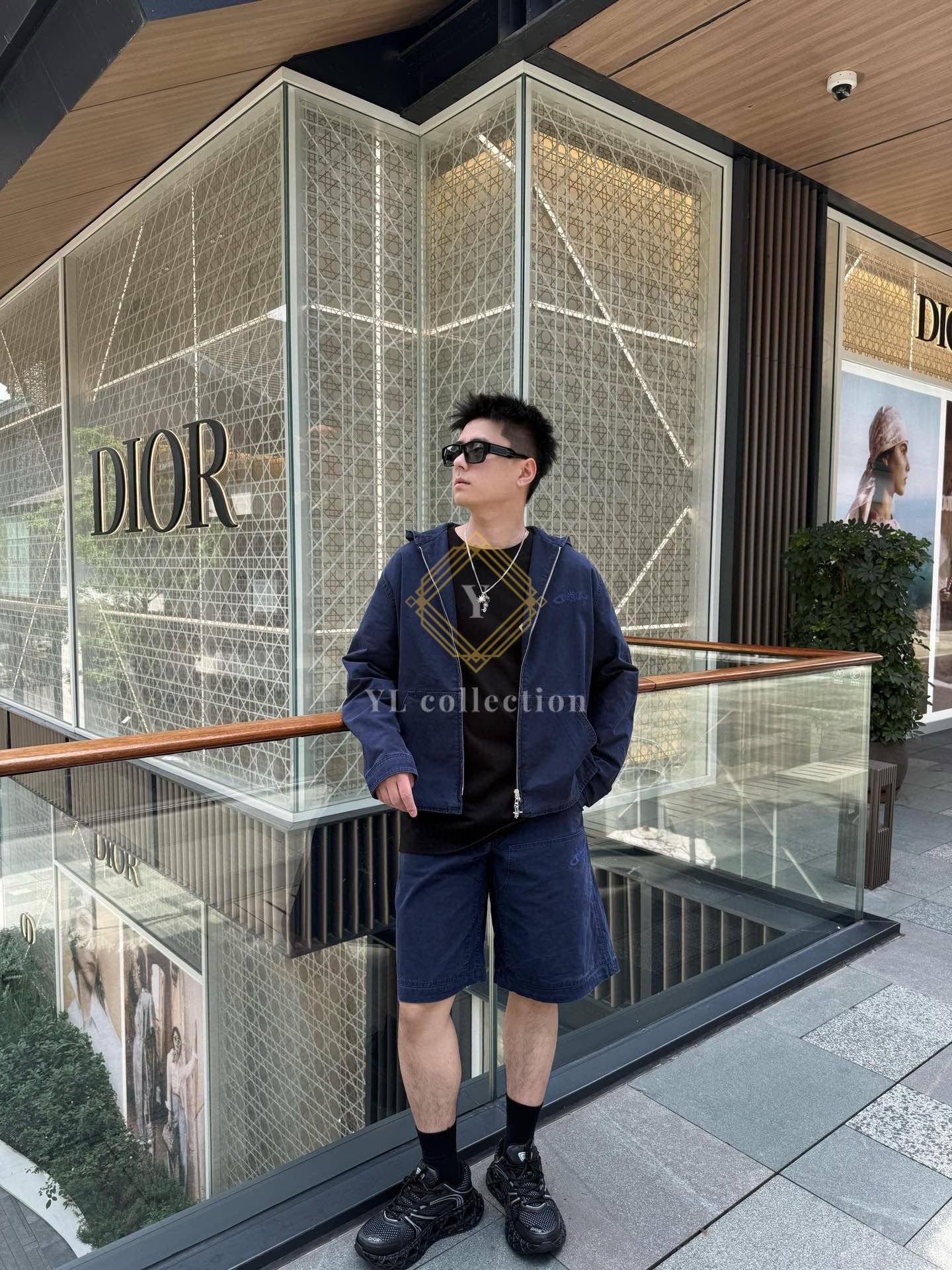 디올 AND LEWIS HAMILTON 후드 재킷