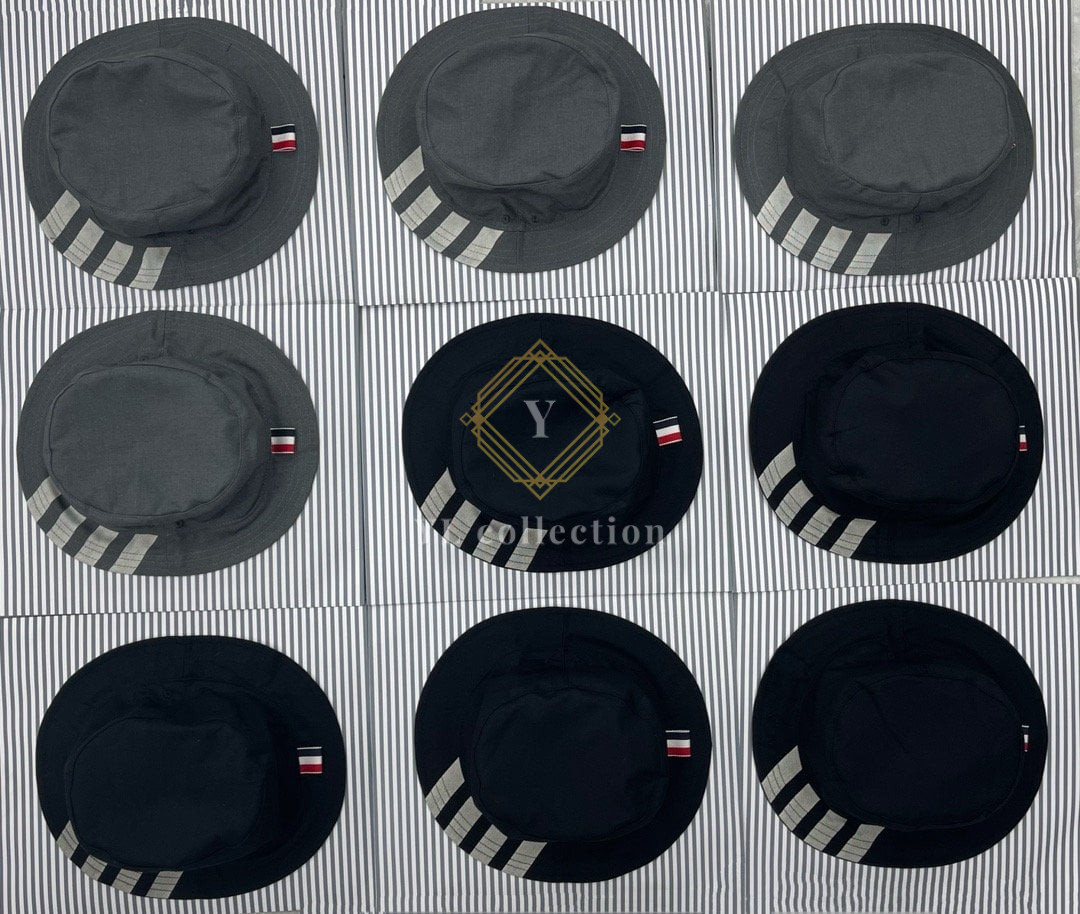 톰브라운 클래식 4-바 버킷햇