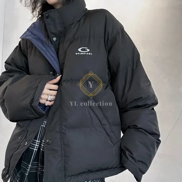 발렌시아가 스포츠 아이콘 리버시블 패딩 자켓