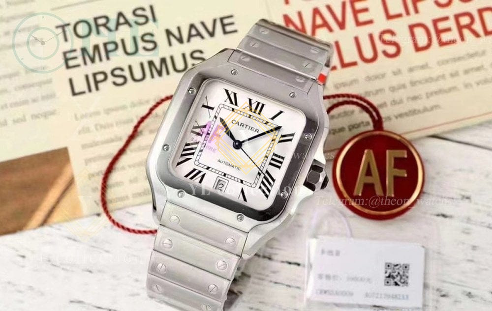 까르띠에 산토스 드 까르띠에 워치 라지 40mm