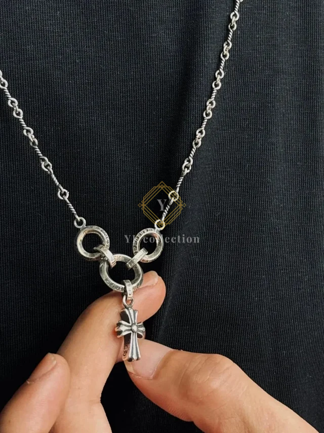 크롬하츠 실버 트위스트 베이비팻 웨이스트 체인