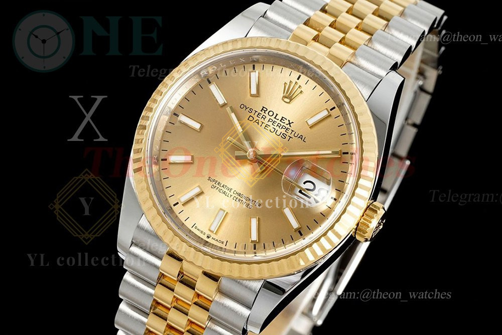 로렉스 데이저스트 36MM 골드 다이얼