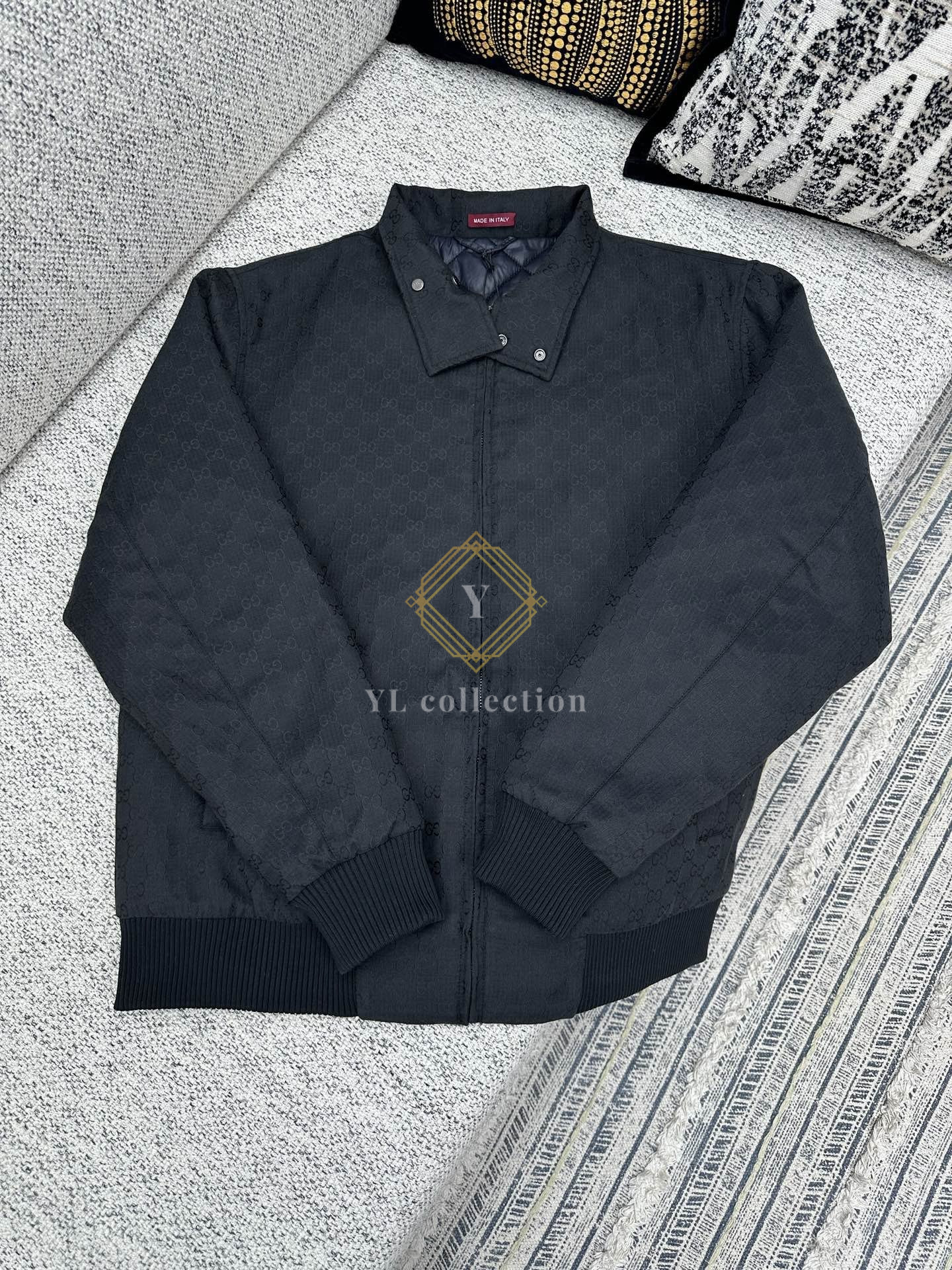 구찌 GG 코튼 립스탑 재킷