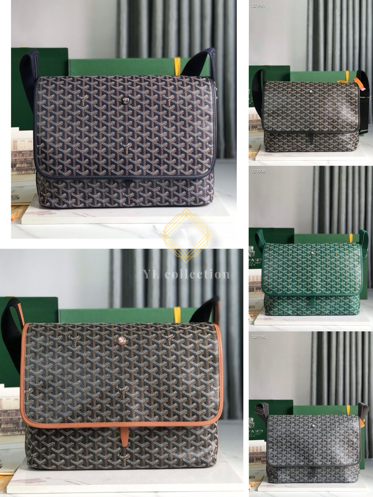 고야드 카페티엔 메신저백