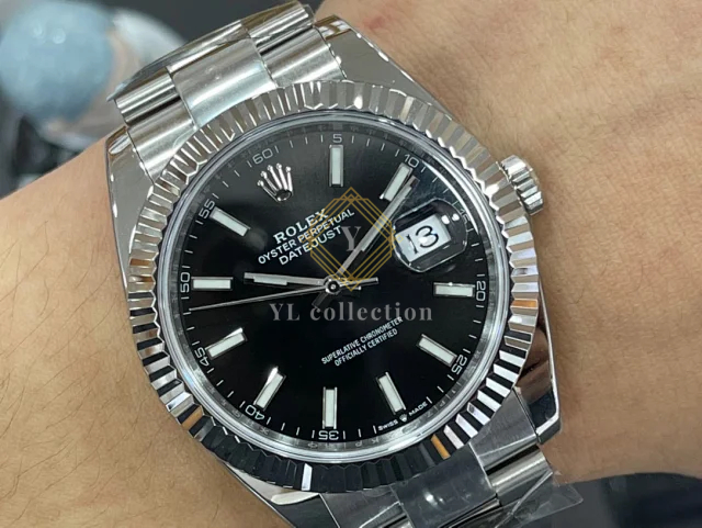 롤렉스 데이저스트 41 블랙다이얼 콤비