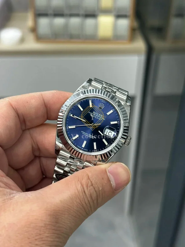 롤렉스 데이저스트 41 블루다이얼 콤비