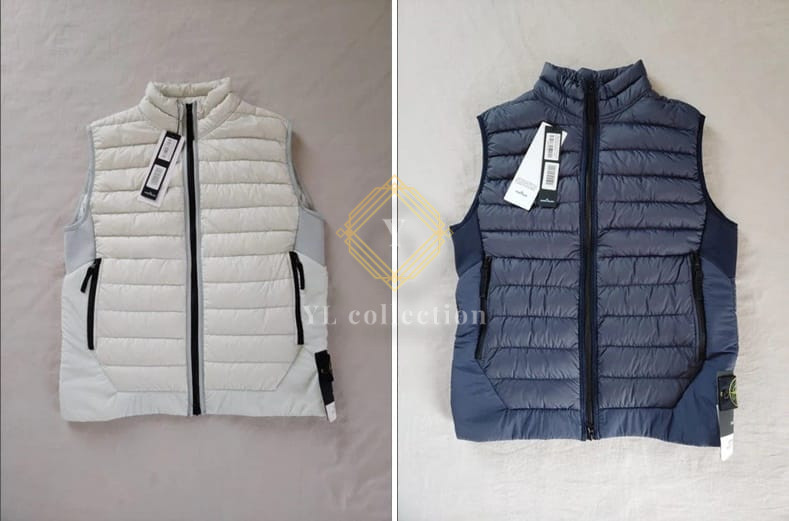 스톤 아일랜드 다운 패딩 조끼