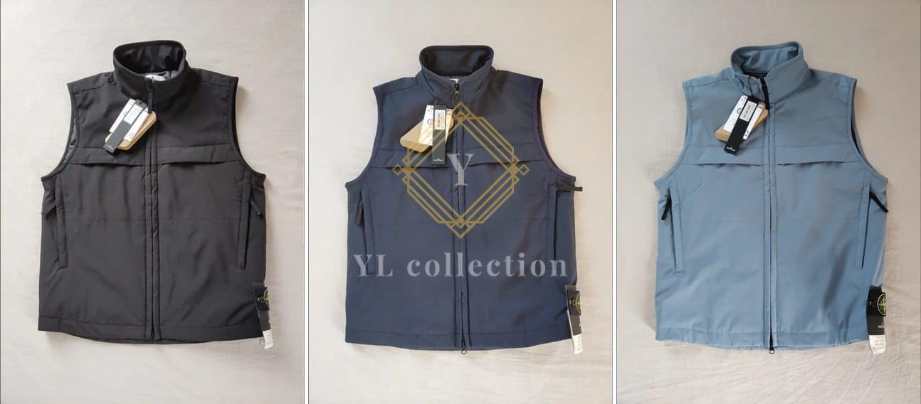 스톤 아일랜드 소프트쉘 조끼