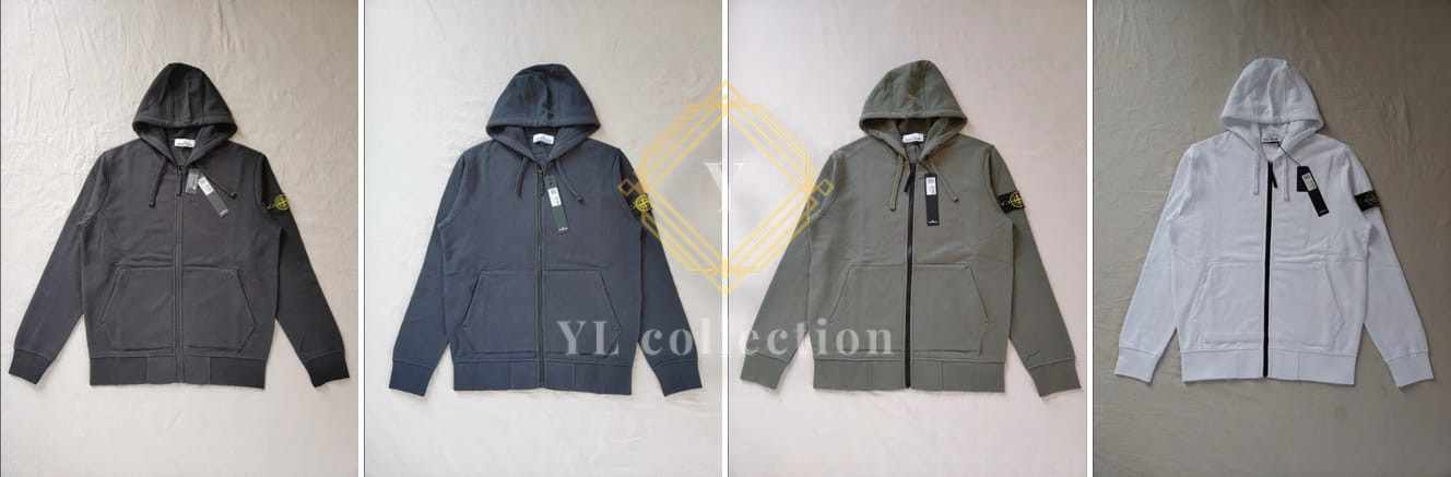 스톤 아일랜드 후드 집업