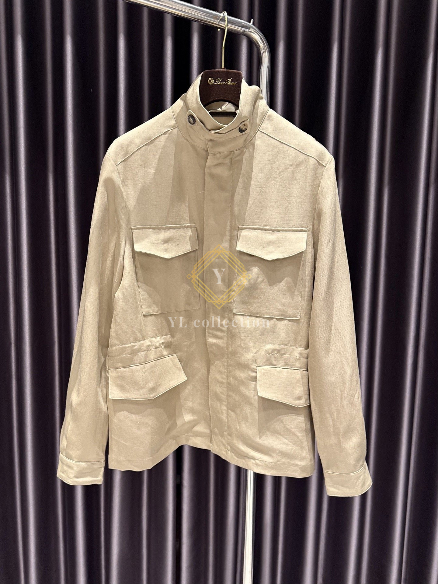 로로피아나 트래블러 리넨 자켓