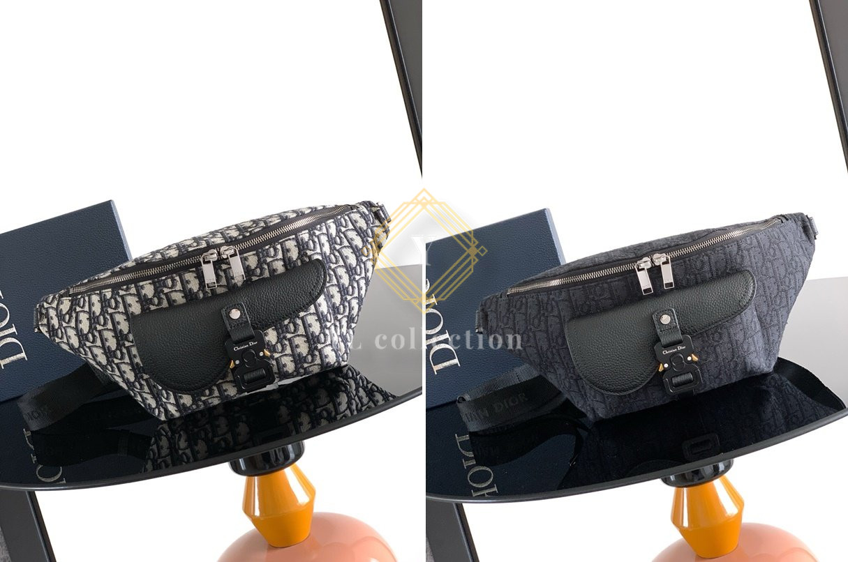 디올 새들 벨트 백