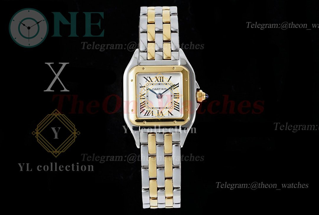 까르띠에 팬더 드 까르띠에 워치 스몰 옐로우 골드