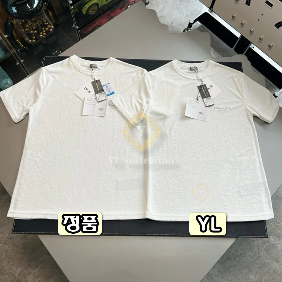 디올 크리스찬 디올 쿠튀르 코튼 테리 반팔 티