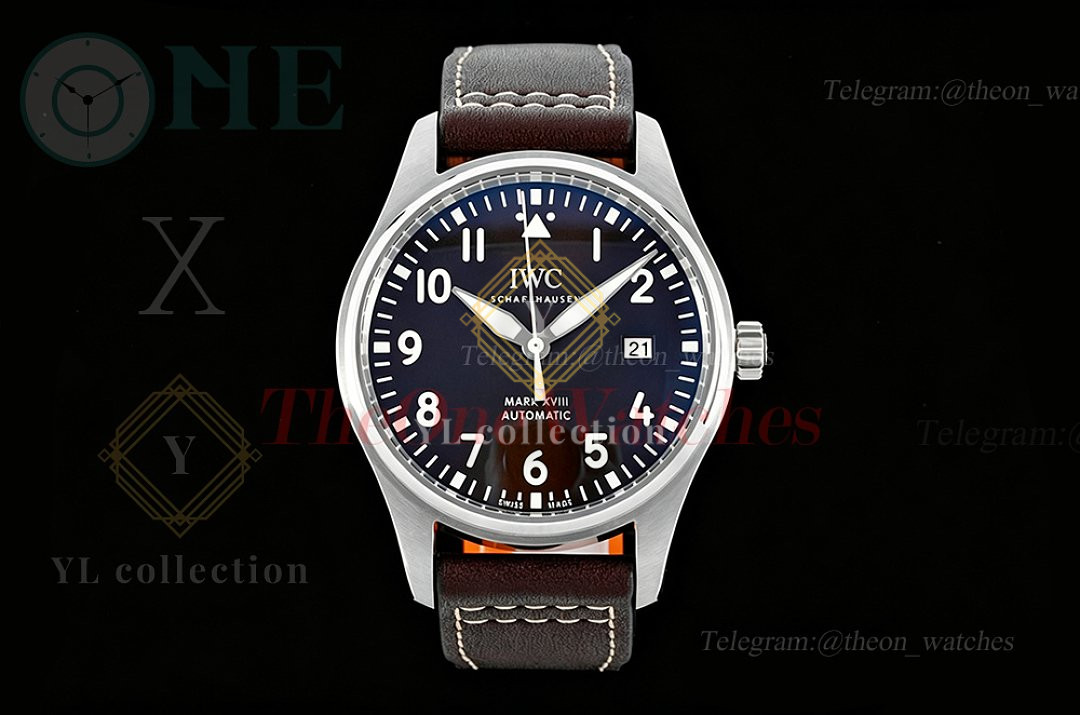 IWC 마크 18 Mark XVIII 브라운 다이얼