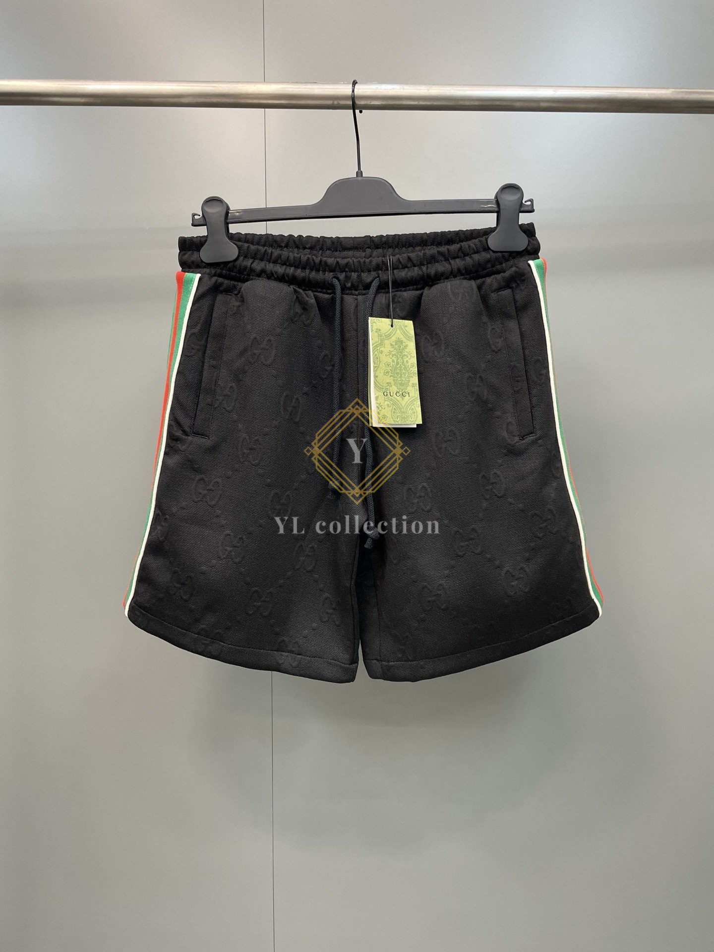 구찌 GG 자카드 저지 버뮤다 쇼츠