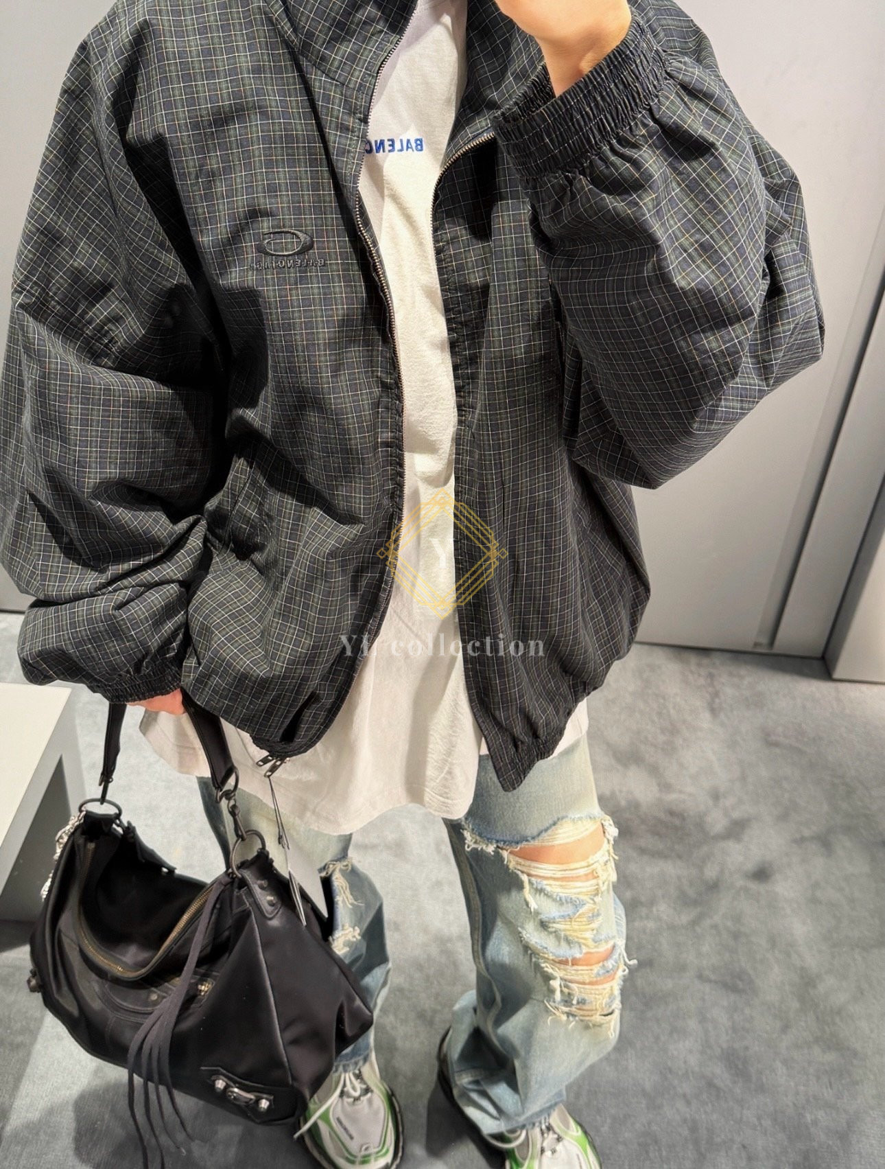 발렌시아가 테일러드 트랙 수트