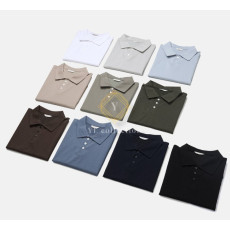 남자 머슬 카라 반팔티