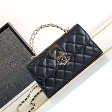 샤넬 탑핸들 캐비어 미니백