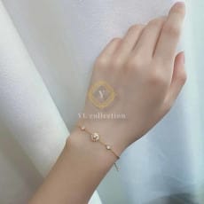 디올 로즈 드 방 팔찌