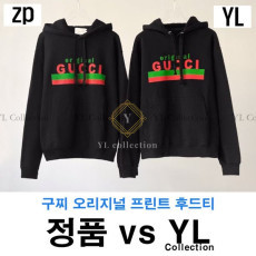 오리지널 프린트 후드 티셔츠