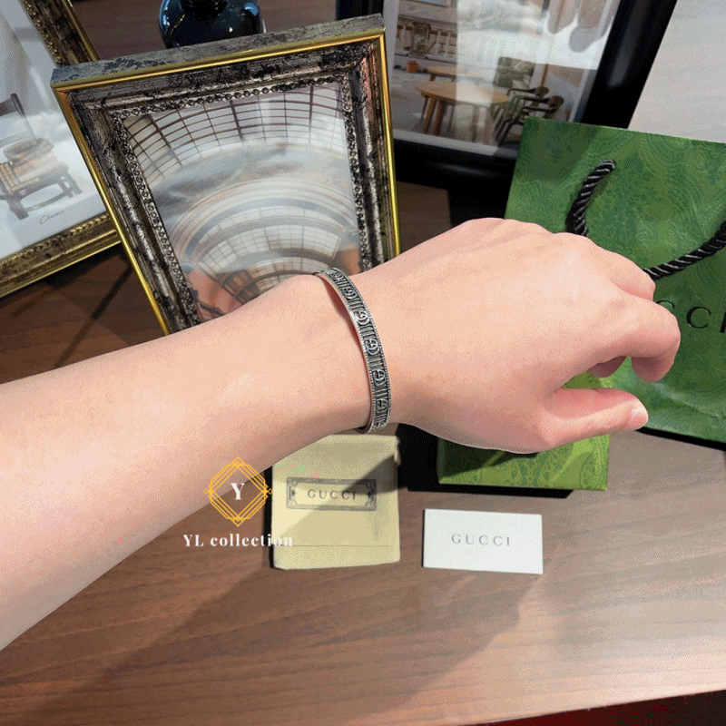 구찌 더블 G 디테일 팔찌
