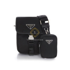 프라다 리나일론 사피아노 크로스백  2VD043