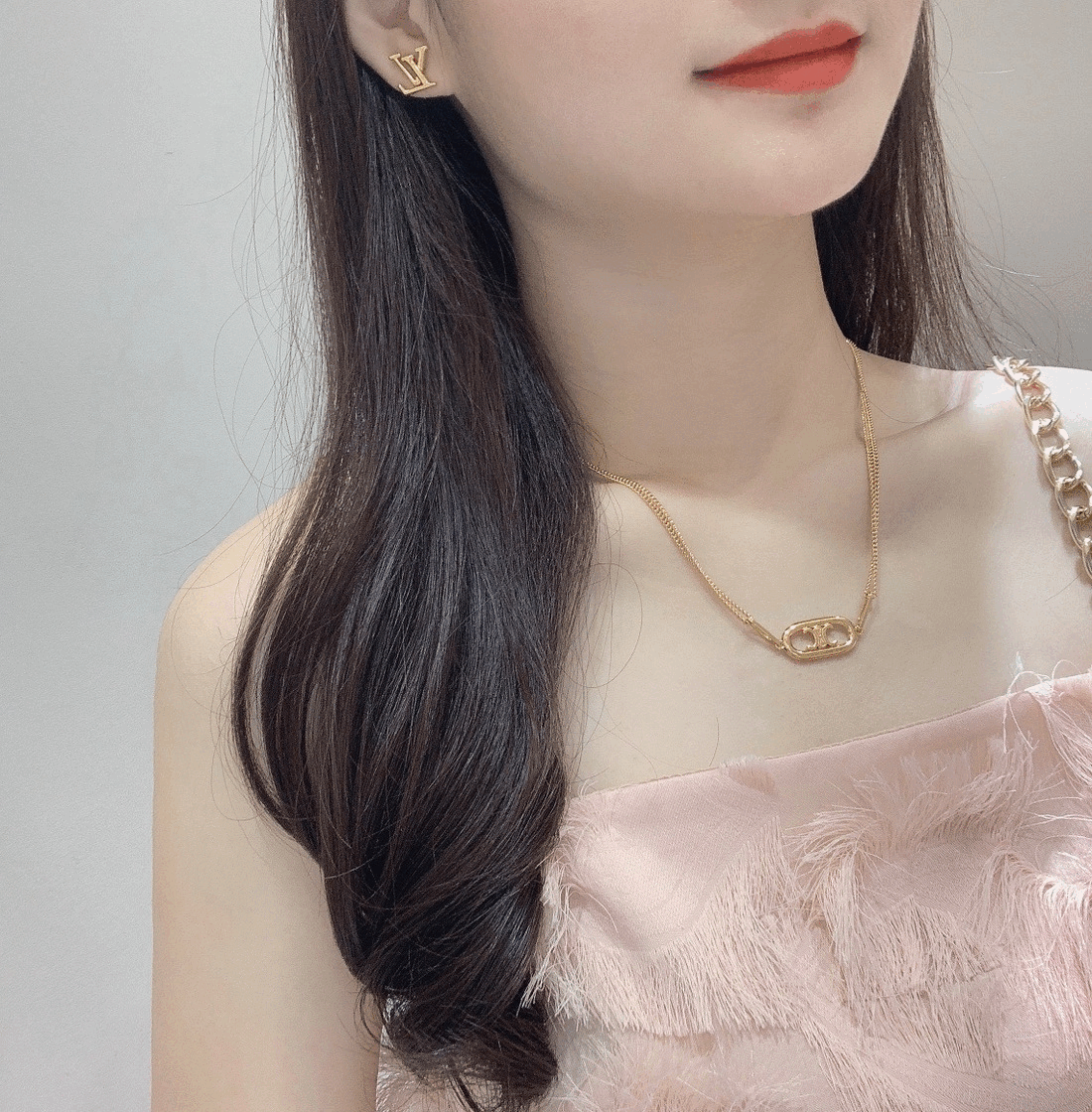 셀린느 트리옹프 목걸이