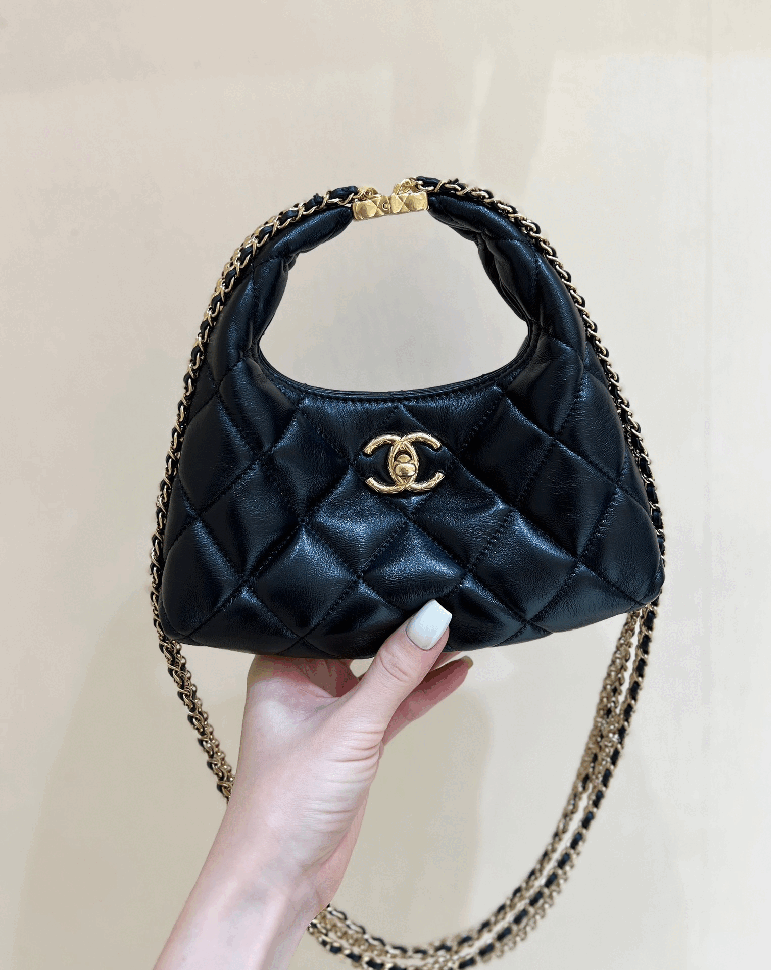 샤넬 스몰 호보백