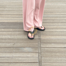 여성 키높이 쪼리 블랙 225~235