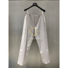 디올 오블리크 데님 팬츠 그레이