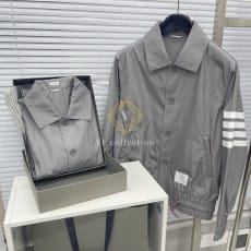 톰브라운 솔리드 스윔 자켓