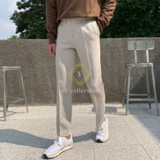 클래식 세미와이드 슬랙스