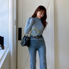 소토바 하이넥 폴라 티셔츠