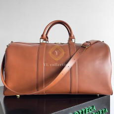 보테가베네타 캐빈 가죽 더플 백